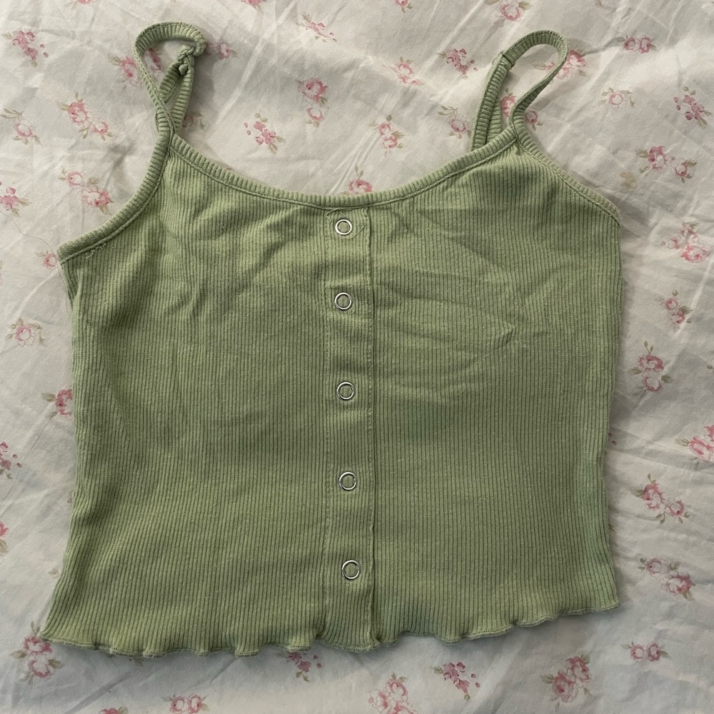 Cute olive tank